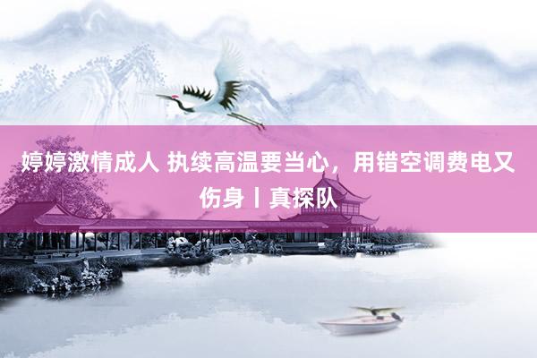 婷婷激情成人 执续高温要当心，用错空调费电又伤身丨真探队